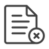 Document error icon
